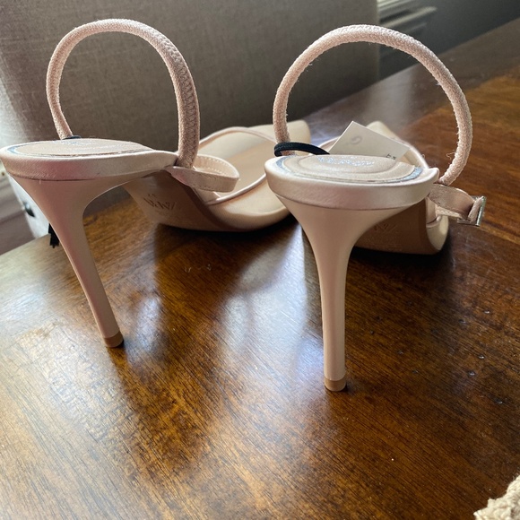 ZARA Mesh and Satin Heels - Picture 4 of 7